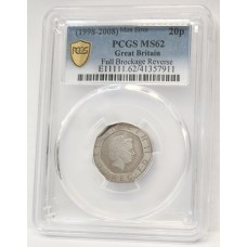 GREAT BRITAIN UK . TWENTY 20 PENCE . NO DATE . MINT ERROR